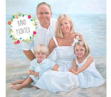 Personalized Oil Painting From Photos, handcraft art on Canvas-Show Case SRM101374-48