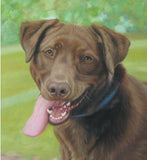 Personalized Oil Painting From Photos, handcraft art on Canvas-Show Case ISN101564-20