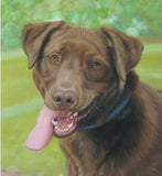 F&S Gift Store Custom Portrait, Pet portrait, Personalized gift, Memorial art, Dog portrait, Custom dog portrait, Custom pet painting, Custom pet portrait