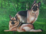 Personalized Oil Painting From Photos, handcraft art on Canvas-Show Case RTC100236-24