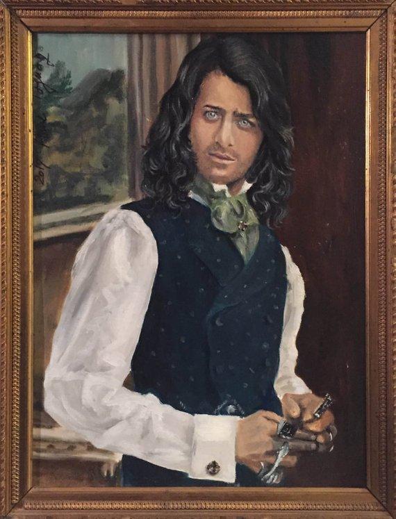Personalized Oil Painting From Photos, handcraft art on Canvas-Show Case HGR100988-24