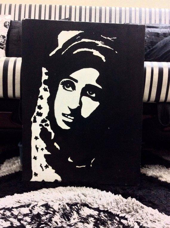 Personalized Oil Painting From Photos, handcraft art on Canvas-Show Case QAB101396-36