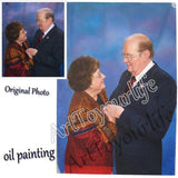 F&S Gift Store Custom oil portraits, original oil paintings, wedding oil portraits, wedding portraits