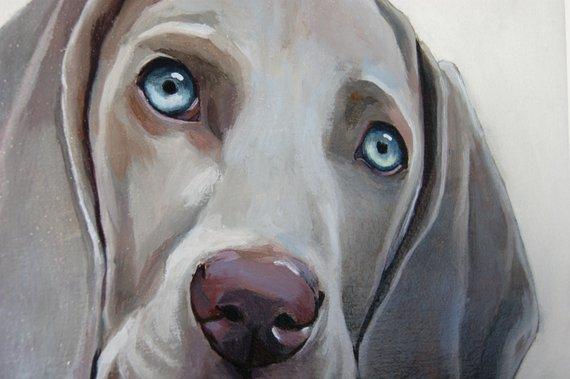 F&S Gift Store Custom portrait Custom Dog portrait Easter gift Animal art Cat portrait Pet portrait custom pet lovers gift Wall art Pet painting pet gifts