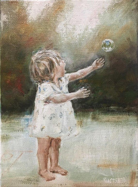 Personalized Oil Painting From Photos, handcraft art on Canvas-Show Case LCN102043-48