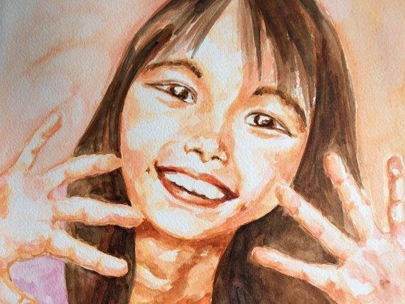 Personalized Oil Painting From Photos, handcraft art on Canvas-Show Case JPO102406-24