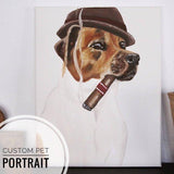 F&S Gift Store Custom Dog Painting, custom dog painting, dog painting custom, pet portrait, pet portrait custom, pet portraits, cat painting custom