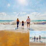 Personalized Oil Painting From Photos, handcraft art on Canvas-Show Case BTG101304-12