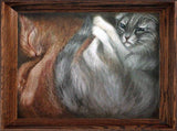 F&S Gift Store Custom art/painting from photo/custom pet portrait/custom drawing/custom cat portrait/custom cat art/custom cat painting/portrait to order