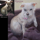 Personalized Oil Painting From Photos, handcraft art on Canvas-Show Case KKD102219-72