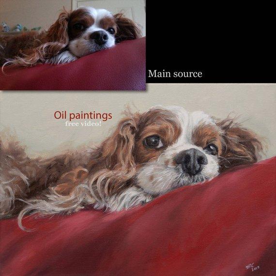 Personalized Oil Painting From Photos, handcraft art on Canvas-Show Case DLC101155-30