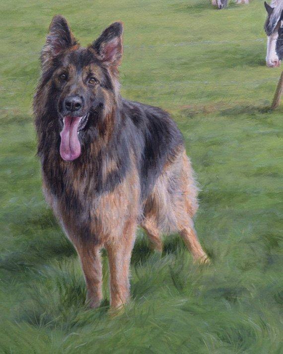 Personalized Oil Painting From Photos, handcraft art on Canvas-Show Case RBC100738-24
