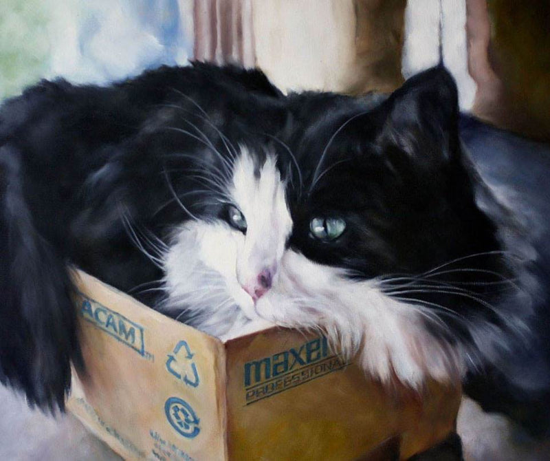 Personalized Oil Painting From Photos, handcraft art on Canvas-Show Case CLE101173-24