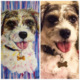 Personalized Oil Painting From Photos, handcraft art on Canvas-Show Case ABO102228-24