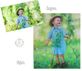 F&S Gift Store Custom portrait-custom oil painting-oil painting-custom child portrait-custom painting from photo-personalized portrait- oil portrait-ETSY