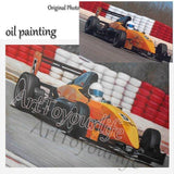 Personalized Oil Painting From Photos, handcraft art on Canvas-Show Case QMN102455-20