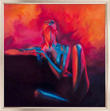 F&S Gift Store Surrealism/Nude/Oil Painting Canvas painting/Woman portrait/Custom nude/Erotic painting/Woman painting/Figurative/woman/Certificate/art