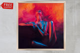 F&S Gift Store Surrealism/Nude/Oil Painting Canvas painting/Woman portrait/Custom nude/Erotic painting/Woman painting/Figurative/woman/Certificate/art
