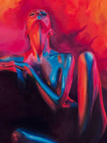 F&S Gift Store Surrealism/Nude/Oil Painting Canvas painting/Woman portrait/Custom nude/Erotic painting/Woman painting/Figurative/woman/Certificate/art