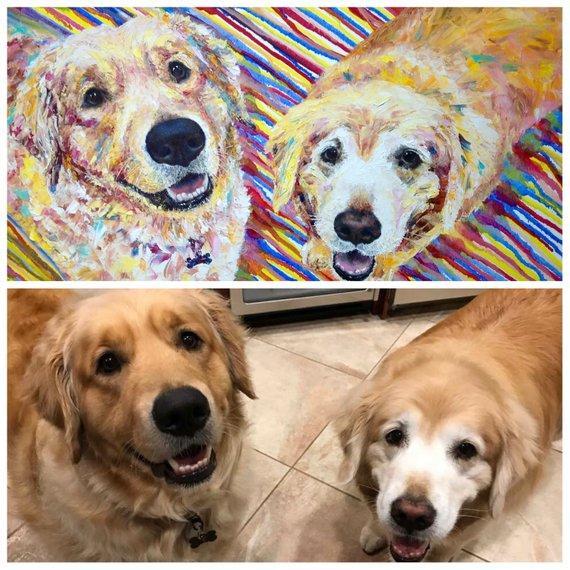 Personalized Oil Painting From Photos, handcraft art on Canvas-Show Case TTK102225-20