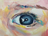 F&S Gift Store Baby girl painting from photo Oil portrait custom Customized kids portrait To order portrait oil Personalised gift kids Modern impressionism