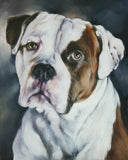 F&S Gift Store Pet Oil Painting, Custom Pet Portrait, 8x10, Animal Painting, Custom Dog Portrait, Custom Pet Oil, Original Art