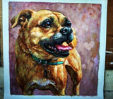 Personalized Oil Painting From Photos, handcraft art on Canvas-Show Case IKB101858-12