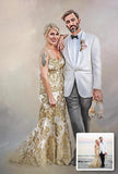F&S Gift Store Custom Oil Painting, Custom Portrait, Oil Painting, Painting From Photo, Wedding Portrait, Portraits, Oil Painting, Family Oil Painting