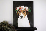 F&S Gift Store CUSTOM pet painting, custom dog portrait painting, custom pet portrait, pet painting, pet portrait from photograph,