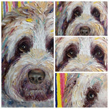 Personalized Oil Painting From Photos, handcraft art on Canvas-Show Case LJE102560-12