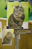 Personalized Oil Painting From Photos, handcraft art on Canvas-Show Case ORS100215-36
