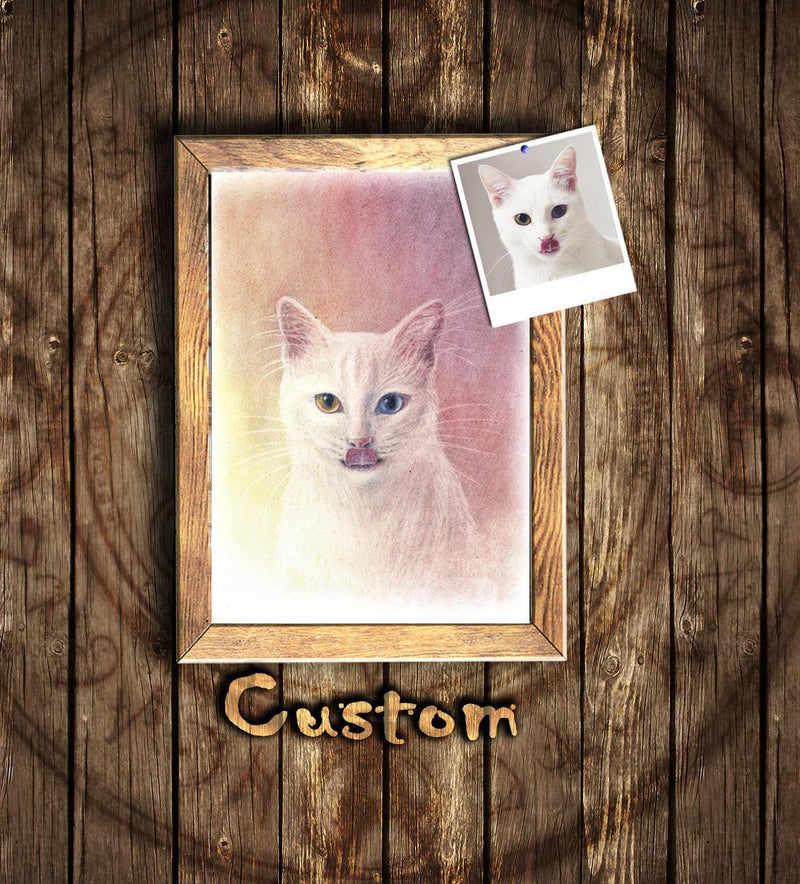 Personalized Oil Painting From Photos, handcraft art on Canvas-Show Case NJG100528-12