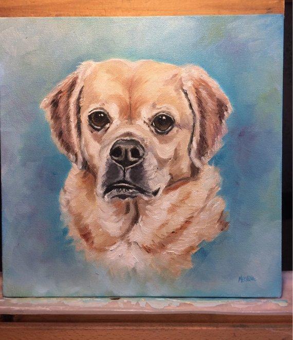 Personalized Oil Painting From Photos, handcraft art on Canvas-Show Case IEN102519-48