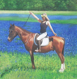 F&S Gift Store Custom Cow Portrait Oil Paintings on Canvas (from photo)