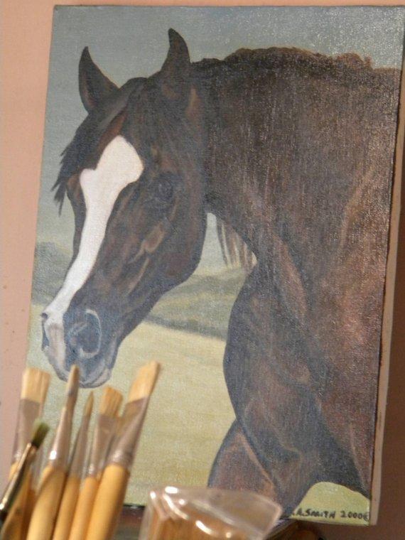 Personalized Oil Painting From Photos, handcraft art on Canvas-Show Case GKF101898-48