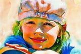 Personalized Oil Painting From Photos, handcraft art on Canvas-Show Case FSH102038-36