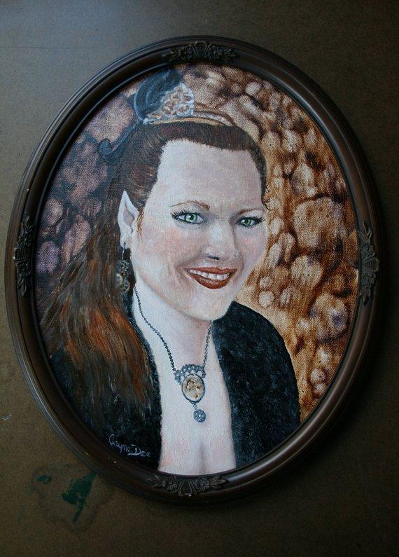 Personalized Oil Painting From Photos, handcraft art on Canvas-Show Case PBG100240-48