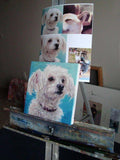 Personalized Oil Painting From Photos, handcraft art on Canvas-Show Case GNC102348-36