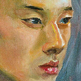 F&S Gift Store Original Oil Painting, Oil Portrait, Young Man Portrait, Man Portrait, New York Life, Custom Portrait, Oil on Canvas, 30X40 CM (11.8"X15.7")