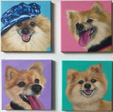 Personalized Oil Painting From Photos, handcraft art on Canvas-Show Case RJN100206-20