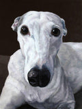 F&S Gift Store Hunting Dog Portrait in oils. Custom Dog portrait from photo. I will capture the character of your much loved dog in a quality oil painting.