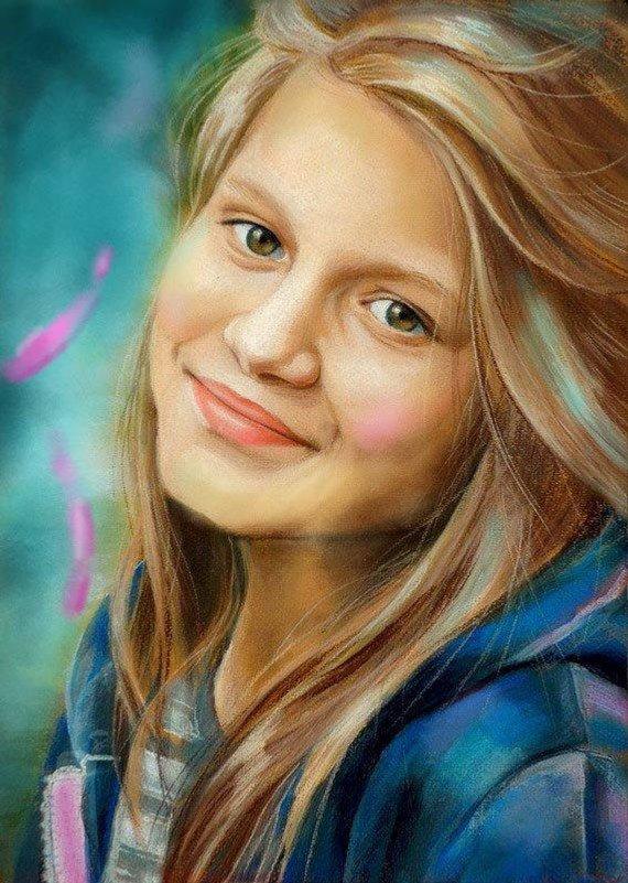 F&S Gift Store Custom Portrait - painting art from photo
