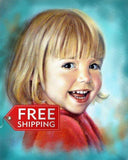 F&S Gift Store Custom oil, Custom Portrait, Painting from Photo, Wedding Portrait, Oil Painting, Custom Art