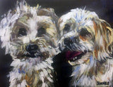 Personalized Oil Painting From Photos, handcraft art on Canvas-Show Case CTS102115-12