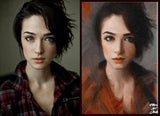Personalized Oil Painting From Photos, handcraft art on Canvas-Show Case ASF101303-30