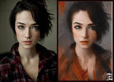 F&S Gift Store Custom Portrait ,Custom Art, Oil Painting Portrait ,Painting from Photo ,paint your photo ,digital art ,Portrait Art ,personalized gifts