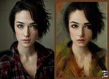 F&S Gift Store Custom Portrait ,Custom Art, Oil Painting Portrait ,Painting from Photo ,paint your photo ,digital art ,Portrait Art ,personalized gifts