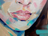 Personalized Oil Painting From Photos, handcraft art on Canvas-Show Case TRS101783-30