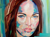 F&S Gift Store Female painting portrait custom Personalized oil portrait Painting from photo Gift for wife Women painting to order Present for girlfriend