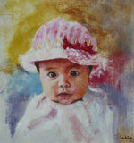 F&S Gift Store Custom Children Oil Portrait Painting from photography, Oil Portrait Commission, 100% Hand Painted On Canvas, FREE SHIPPING WORLDWIDE